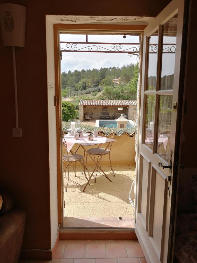 Hotel Mas En Baronnies Provencales Eygaliers  Zimmer foto